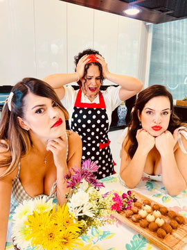 Enter Our Retro Kitchen Realm