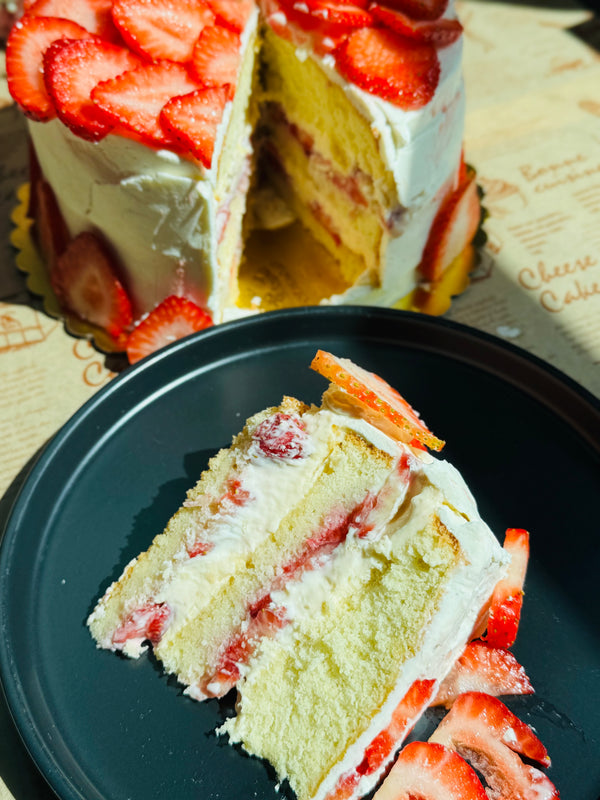 Gina’s Strawberry Cream Cake – A Family Tradition