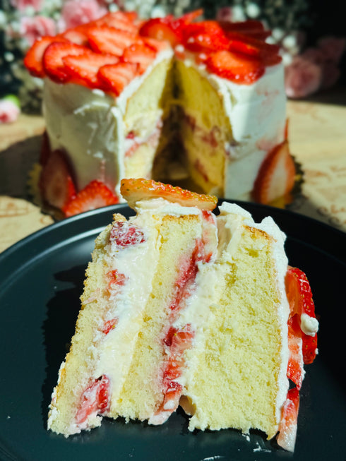 Gina’s Strawberry Cream Cake – A Family Tradition
