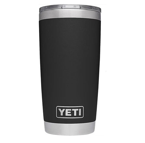 Custom Engraved YETI Rambler 20oz Tumbler | Personalized Name Logo Travel Mug