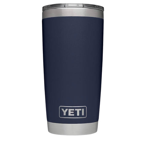 Custom Engraved YETI Rambler 20oz Tumbler | Personalized Name Logo Travel Mug